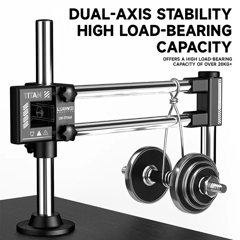 Articulating Arm Boom Stand Microscope - LUOWEI LW-GK02 Bia Copyright Подставка для