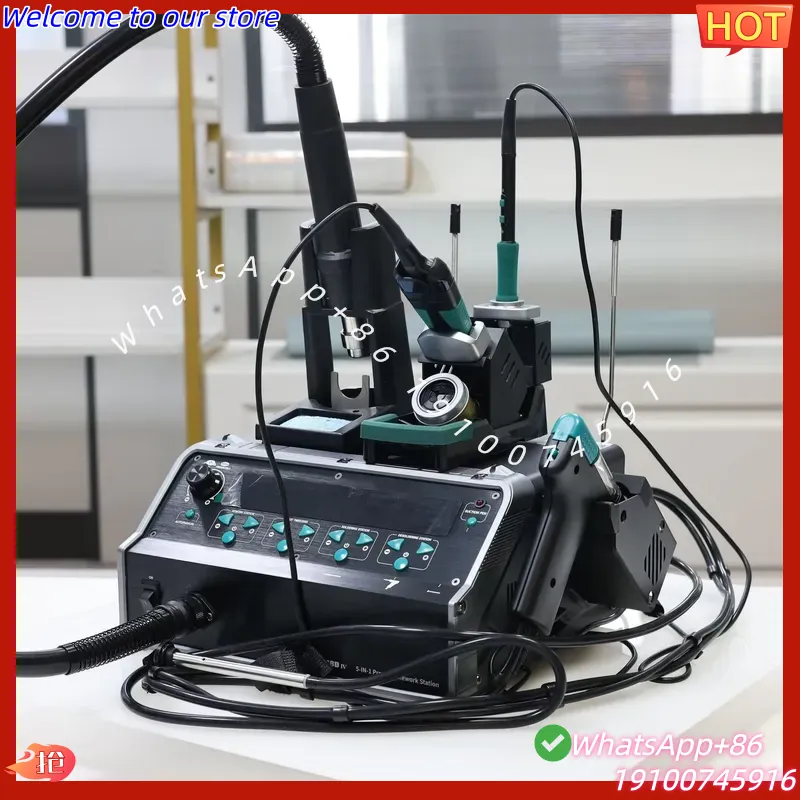 Desoldering Pump Electric Vacuum Station - Новинка 2026: Паяльная станция YIHUA-948D IV