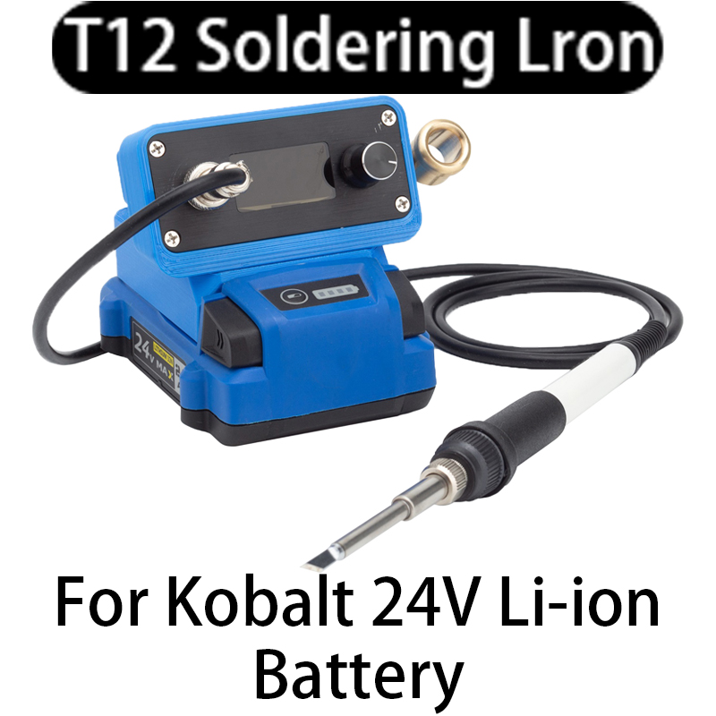 T12 Soldering Station Oled - Паяльная станция T12 с паяльником STC
