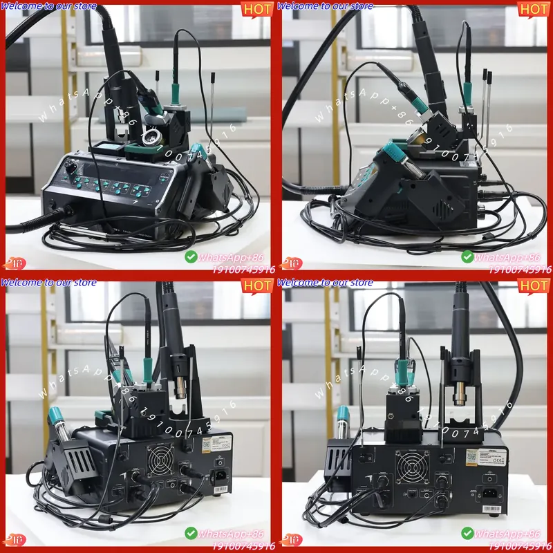 Desoldering Pump Electric Vacuum Station - Паяльная станция YIHUA-948D IV 5-в-1 с