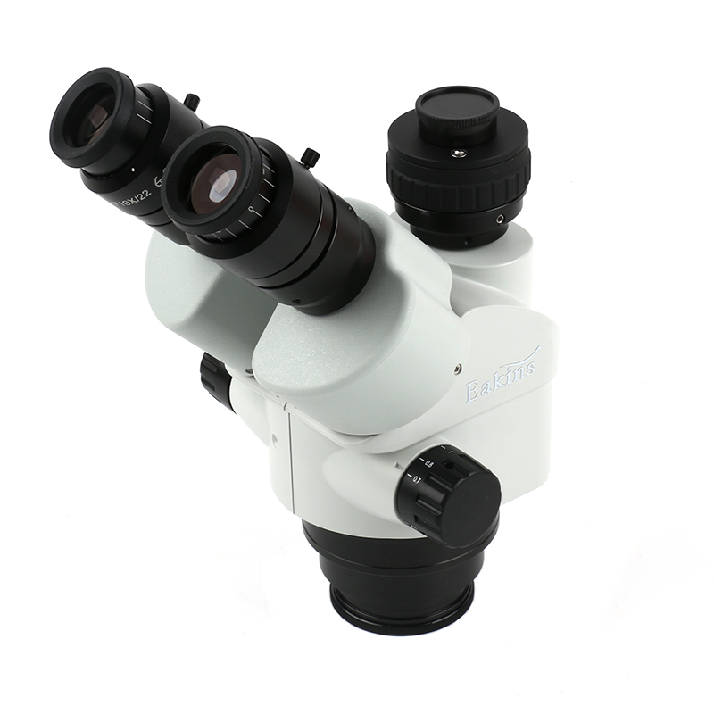 Trinocular Stereo Microscope 7X-45X - 7x-45x промышленный тринокулярный стереомикроскоп с зум-головкой,