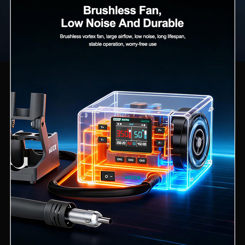 Паяльная станция QUICK K8 Pro  – обзор и цена Infrared Bga Rework Station