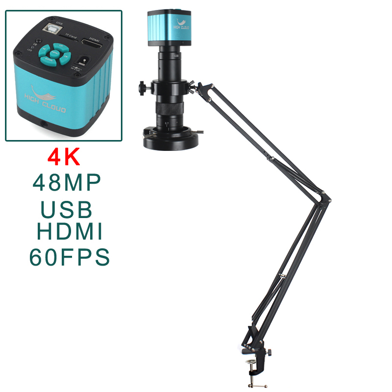 48MP 4K HDMI USB видео цифрово – обзор и цена 4K Microscope Camera Sony Sensor