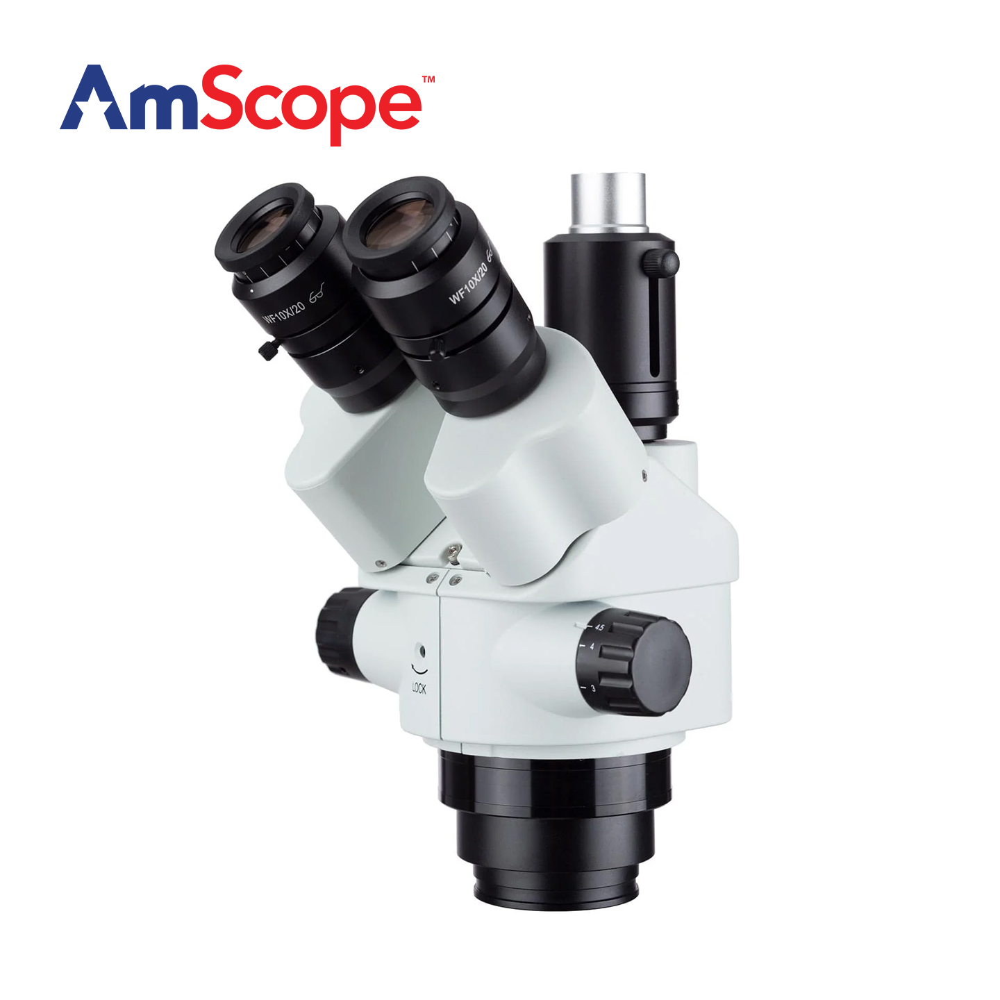 Стереомикроскоп AmScope с 7-кр – обзор и цена Trinocular Stereo Microscope 7X-45X