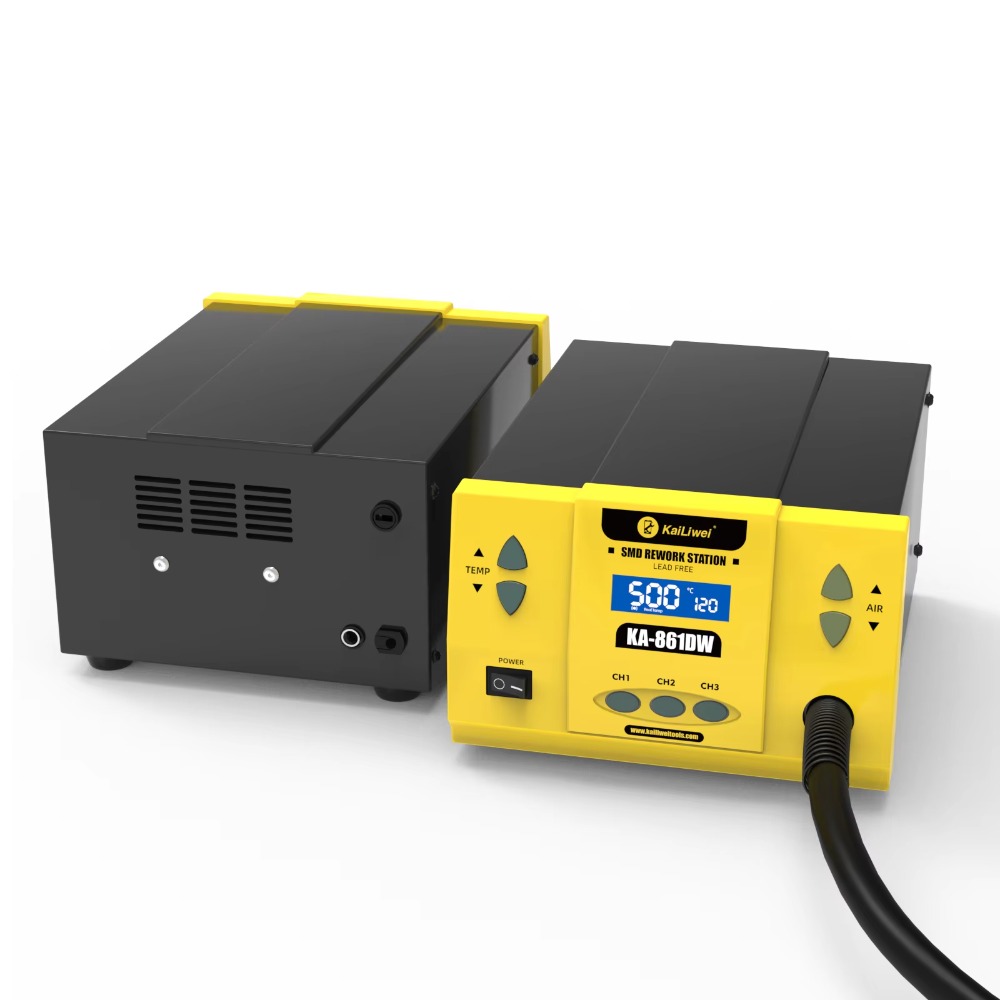 Kailiwei 861DW 1000W Бессвинцо – обзор и цена Hot Air Rework Station 861Dw