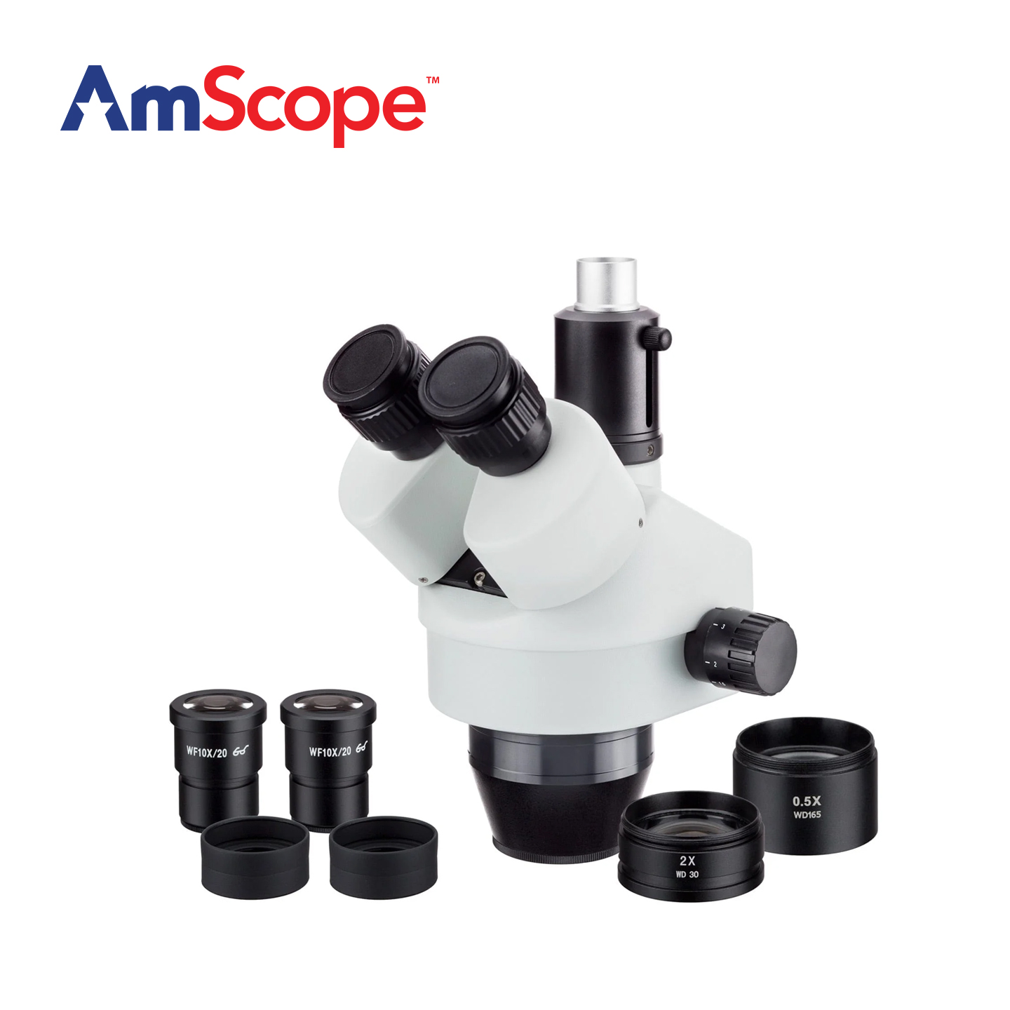 Тринокулярная стереомикроскопи – обзор и цена Trinocular Stereo Microscope 7X-45X