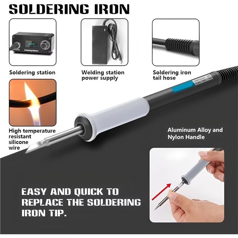 Паяльная станция B23B T12 для  – обзор и цена T12 Soldering Station Oled