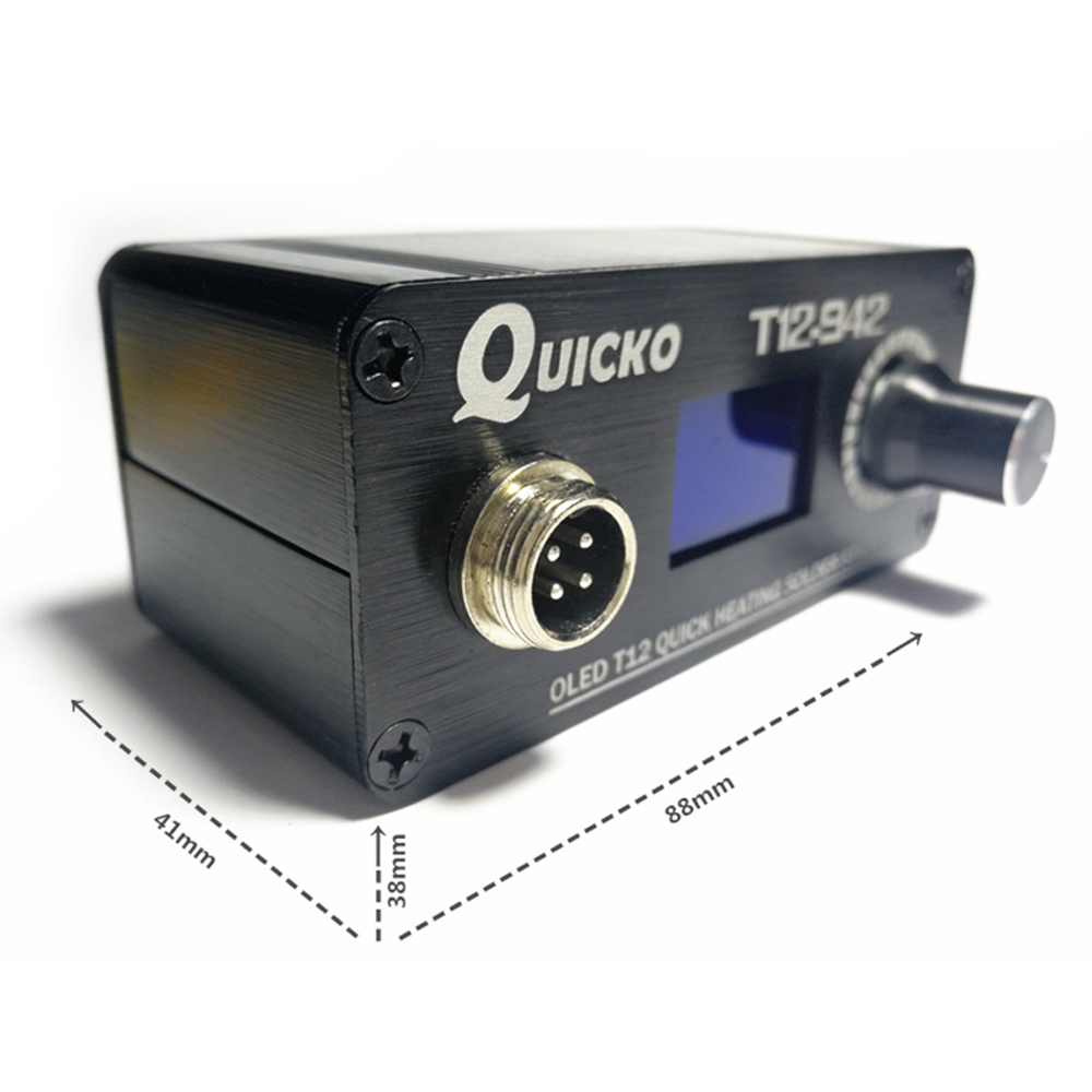 QUICKO MINI T12 STC OLED цифро – обзор и цена T12 Soldering Station Oled