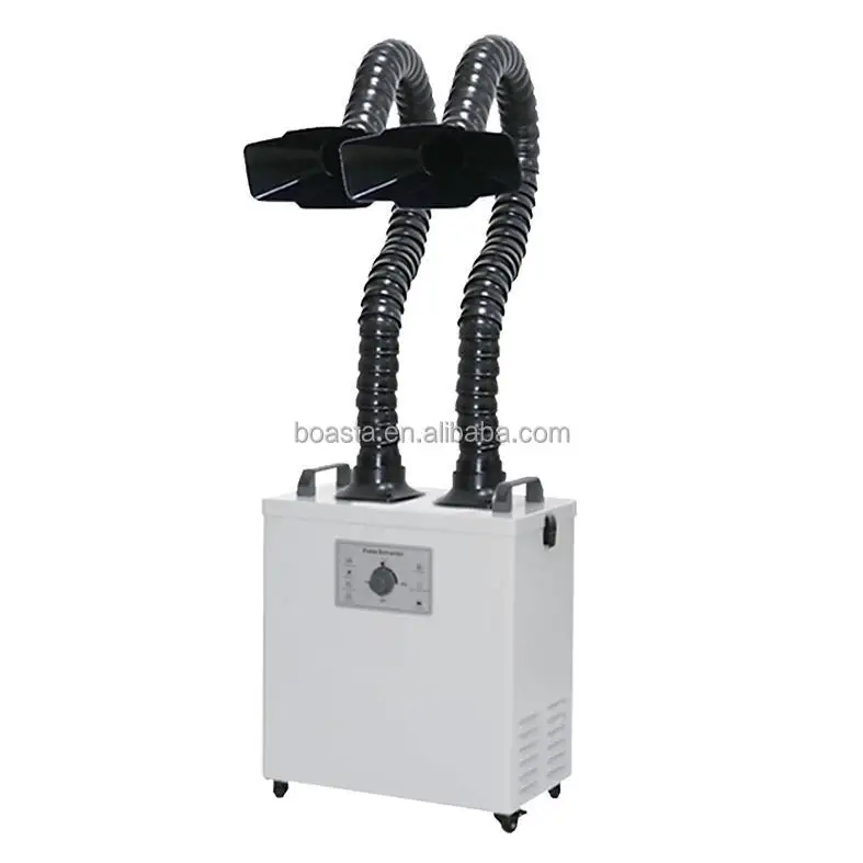 Промышленный дымоуловитель Boa – обзор и цена Fume Extractor Soldering Dual Arm