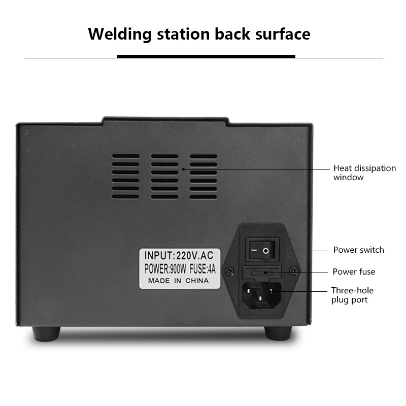 1000 Вт 220/110 В 861DW термоп – обзор и цена Hot Air Rework Station 861Dw