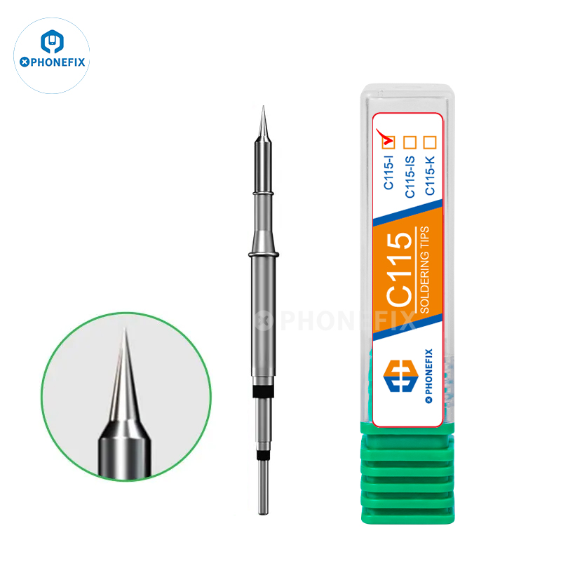 Наконечники для паяльной станц – обзор и цена C115 Nano Soldering Iron Station