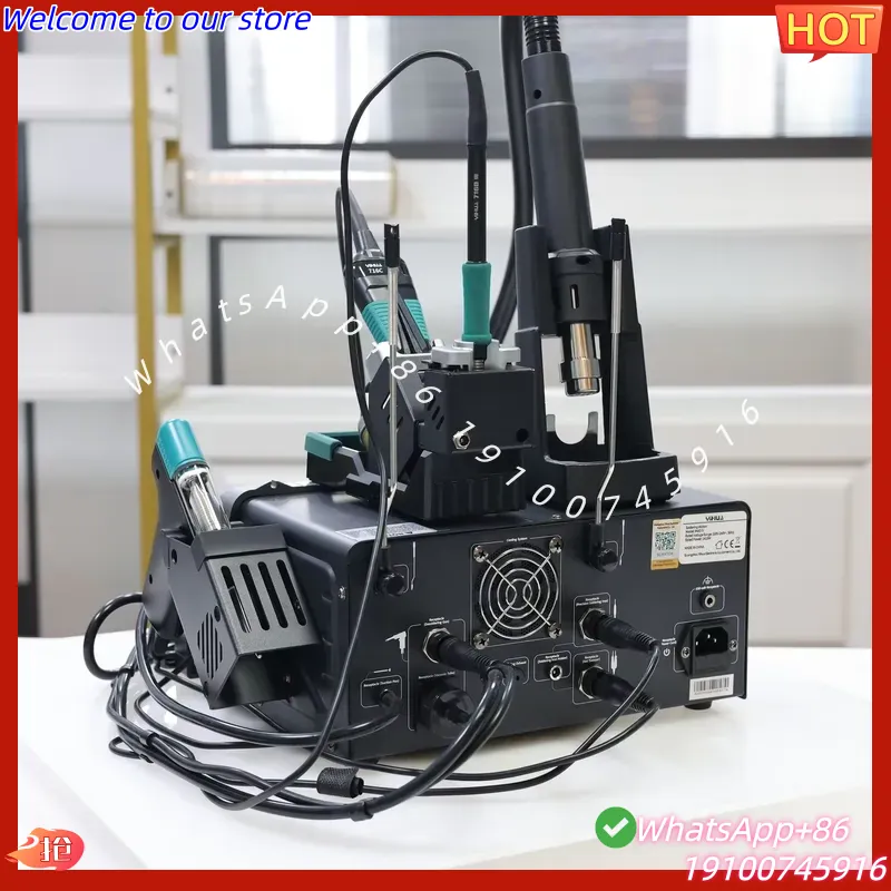 Паяльная станция YIHUA-948D IV – обзор и цена Desoldering Pump Electric Vacuum Station