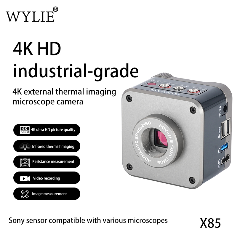 Промышленная микроскопическая  – обзор и цена 4K Microscope Camera Sony Sensor