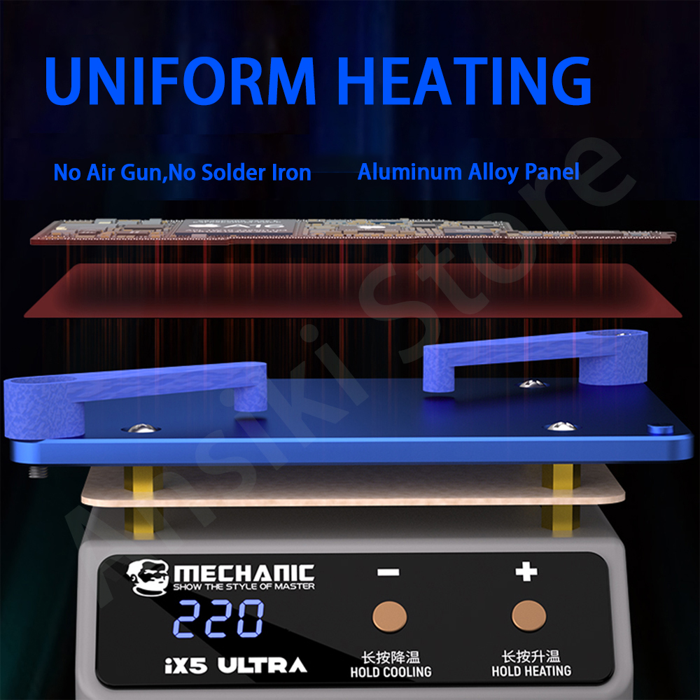 MECHANIC ix5 Ultra нагреватель – обзор и цена Infrared Bga Rework Station