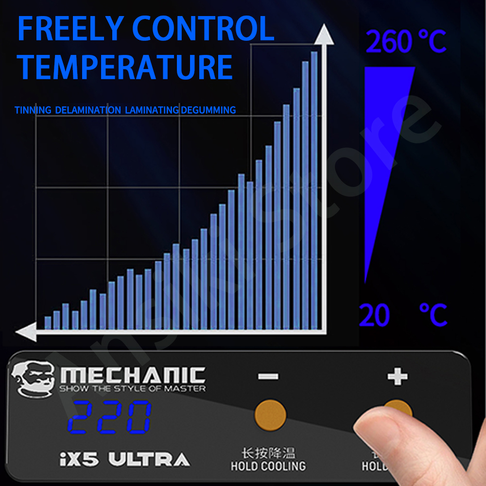 MECHANIC ix5 Ultra нагреватель – обзор и цена Infrared Bga Rework Station