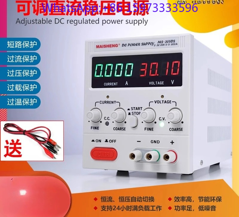 1 шт. Цифровой регулируемый ис – обзор и цена High Precision Dc Power Supply 30V 10A