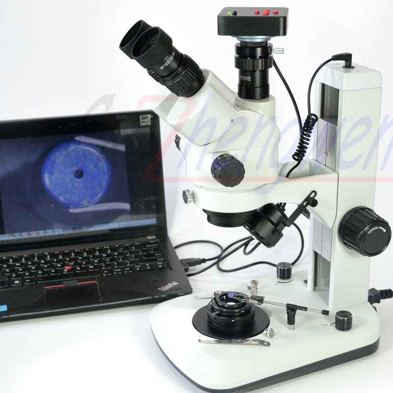 FYSCOPE 3,5X-90X 7X-45X усовер – обзор и цена Trinocular Stereo Microscope 7X-45X
